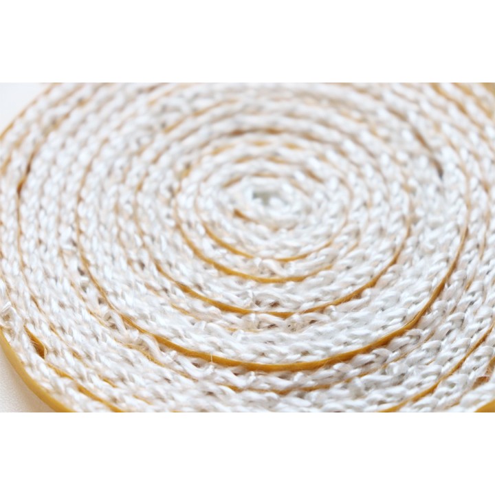 Junta plana autoadhesiva (blanc) 7 x 3 mm - 2,50 m - Capska