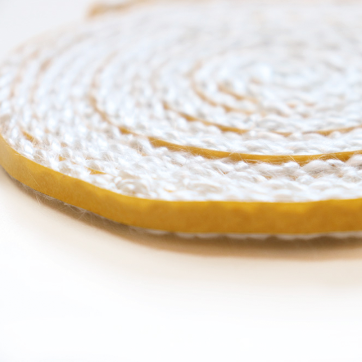 Self-adhesive flat seal (white) 7 x 3 mm - 2.50 m - Capska