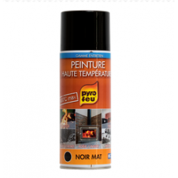 Hitzebeständige Sprühfarbe schwarz - 400ml