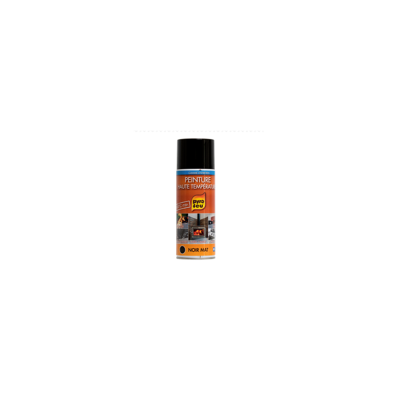 Hitzebeständige Sprühfarbe schwarz - 400ml
