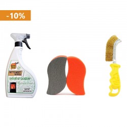 CLEANING Pack - Brush + Sponge + Spray