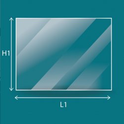 Brisach SAPPORO - Rechteck Glas