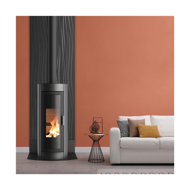 Revestiment de paret STYLEA negre glaçat - Dixneuf