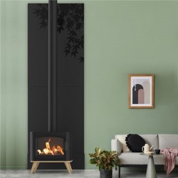 Frosted black thermal wall protection MAPLE - Dixneuf