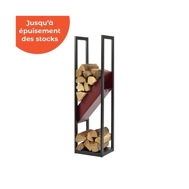 DIAGONAL log rack - Dixneuf