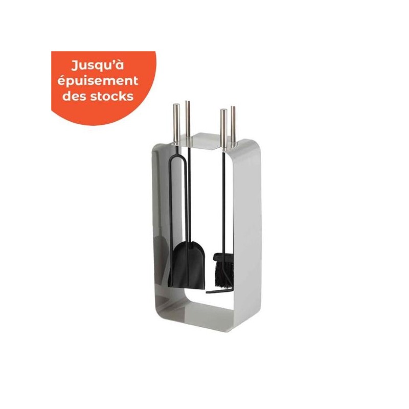 SMART Gray Stainless Steel Servant - Dixneuf