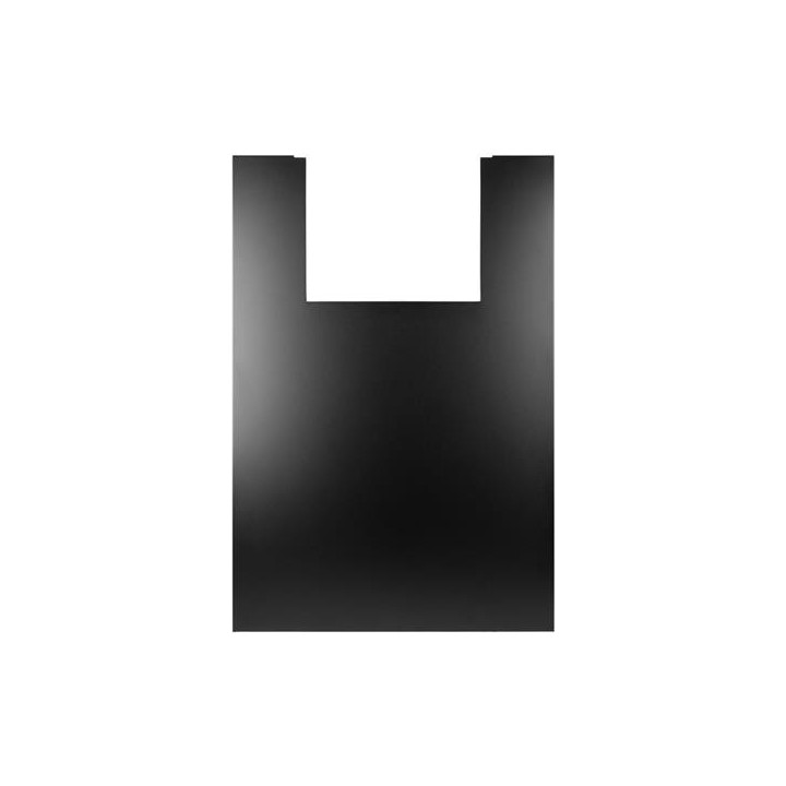 Frosted Black Thermal Facing for Metal Niches L.350 mm - Dix Neuf