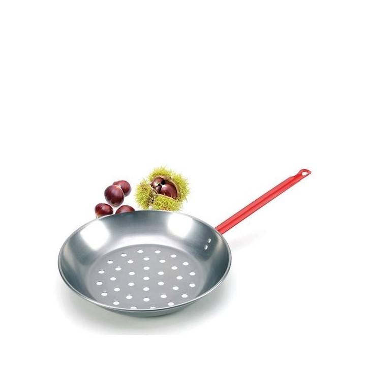 Nylis Kastanienpfanne Ø 28 cm Serviertablett und Aschenbecher - Capska