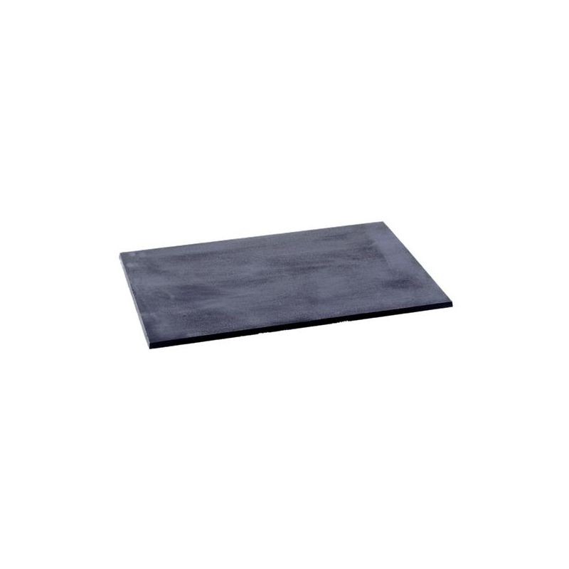 Glatte Gusseisenplatte Dixneuf - Stärke 15 mm - L. 100 cm x H. 80 cm (89 kg)