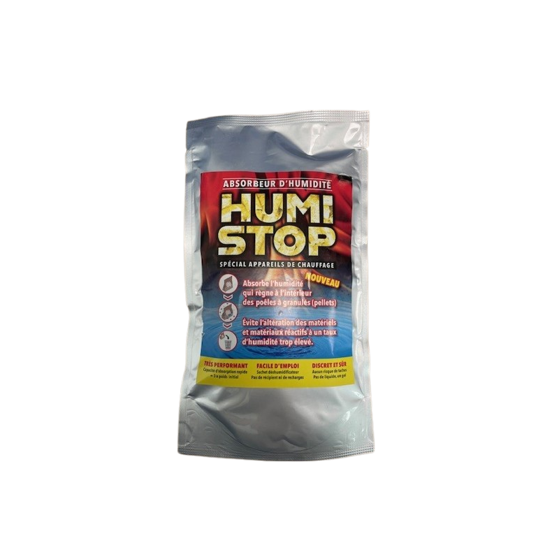 HumiStop déshumidificateur pour inserts, poêle à bois et granulés