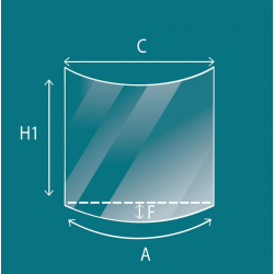 Palazzetti NICOLE - Curved Panel