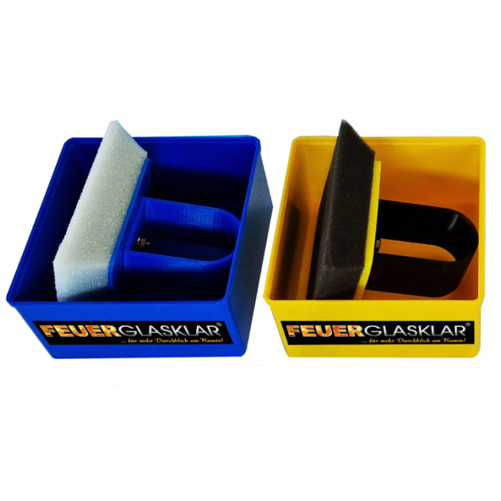 Set di prodotti detergenti per vetri di inserti, stufe, caminetti - Capska