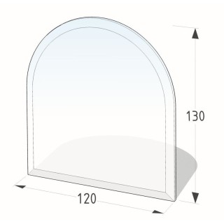 Placca in vetro per pavimento 120X130 cm - Acquista online