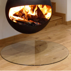 Plaque de sol Rond verre - Ø1000mm