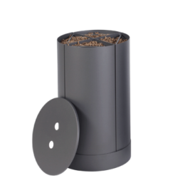Stockeur A Granules Bois Fractio Gris