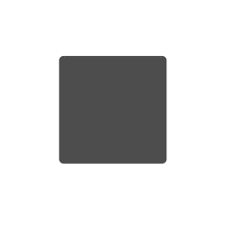 Square floor plate - 100 x 100 cm - Grey steel