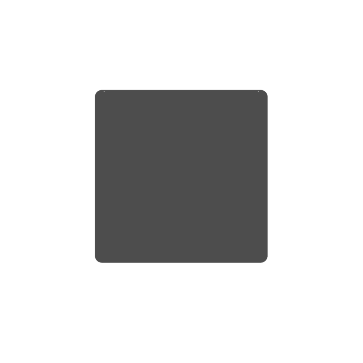 Square floor plate 100 x 100 cm in grey steel for wood and pellet stoves - Capska