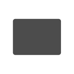 Plaque de sol rectangle 100 x 75 cm - Acier gris