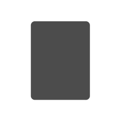 Plaque de sol rectangle 100 x 75 cm - Acier gris