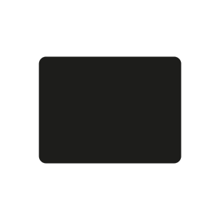 Placa de suelo rectangular de 125 x 80 cm en acero negro para estufas de leña y pellets - Capska