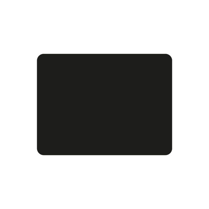 Placa de suelo rectangular de 80 x 60 cm en acero negro para estufas de leña y pellets - Capska