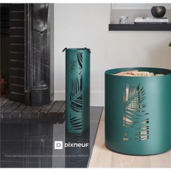 Borneo Green Log Container - Nineteen