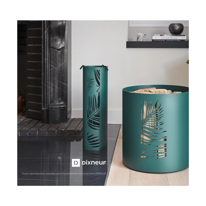 Grüner Holzcontainer - Dix Neuf