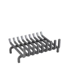 Coquille Abaque Grise 9 Barres - L 51 Cm