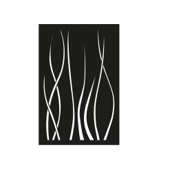 Ondulis Wall Protection Black - Height 120cm