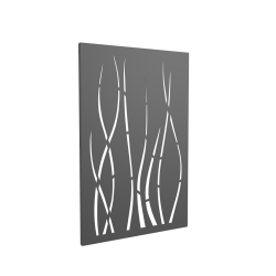 Ondulis Protection murale Gris - Hauteur 120cm