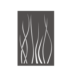 Ondulis Wall Protection Grey - Height 120cm