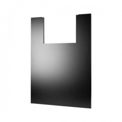 Parement Thermique Noir Givré pour Niches Métalliques - L.500 mm- Dix Neuf