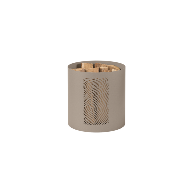 Nubia Log Rack - Natural Ash Color