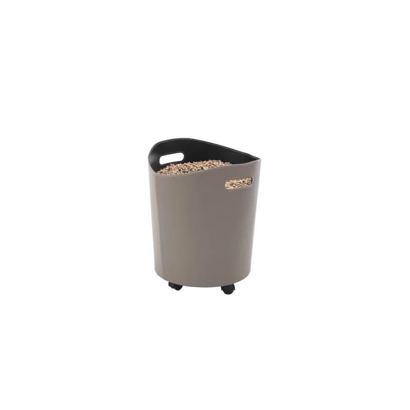Rangement A Granules Omega Simili cuir Gris