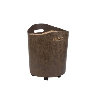 Deposito pellet Omega Brown per caminetti e stufe a legna - Capska