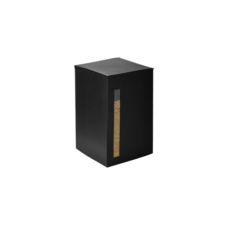 Titan Black Pellet Storage for Fireplaces and Wood Stoves - Capska