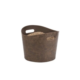 Gamma Brown Pelletlager für Kamine und Holzöfen - Capska