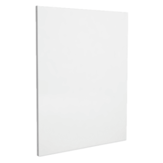 Placa protectora vertical lisa Color Blanco - Altura - 120cm para estufa - Capska