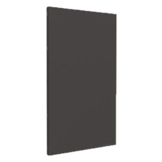 Placa protectora llisa vertical, color gris - Alçada 120cm per a estufa - Capska