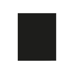 Unie verticale Protection murale - Couleur Noir - Hauteur 100cm