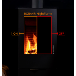 Verre intelligent à effet Clair-obscur NightFlame® - Forme Rectangulaire 4mm