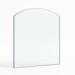 Panadero LUIS Glass - Rectangular glass panel for wood burning stove