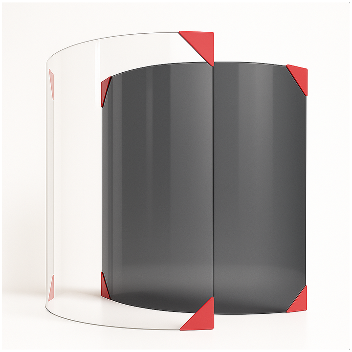 Cristal Dovre ASTRO 3 - Vidrio inteligente con efecto Claro-oscuro