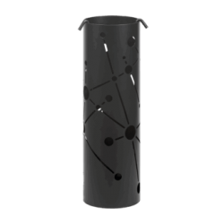 Fireplace servant Dixneuf Spektra Black Frosted Black - 4...