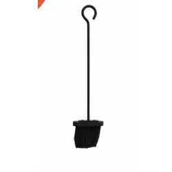 Balai cheminée 50cm noir Dixneuf - Accessoire poêle à bois