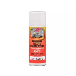 Bombe de Peinture Anthracite 400ml Dixneuf - Accessoire Poêle Cheminée