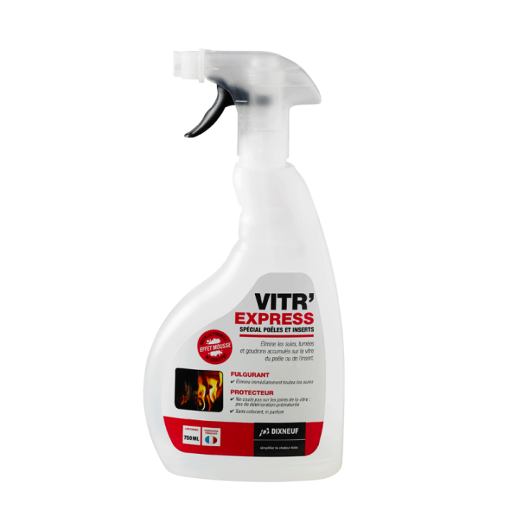 Scatola da 12 Vitr'Express 750 ml Dixneuf - Detergente vetri inserto camino