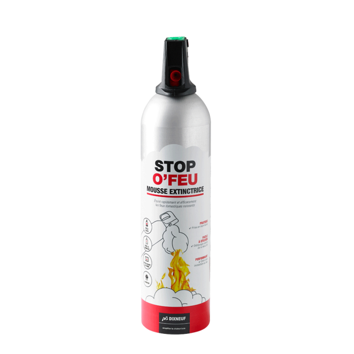 Schiuma Estinguente 750 ml Stop O'Feu Dixneuf - Sicurezza Camino