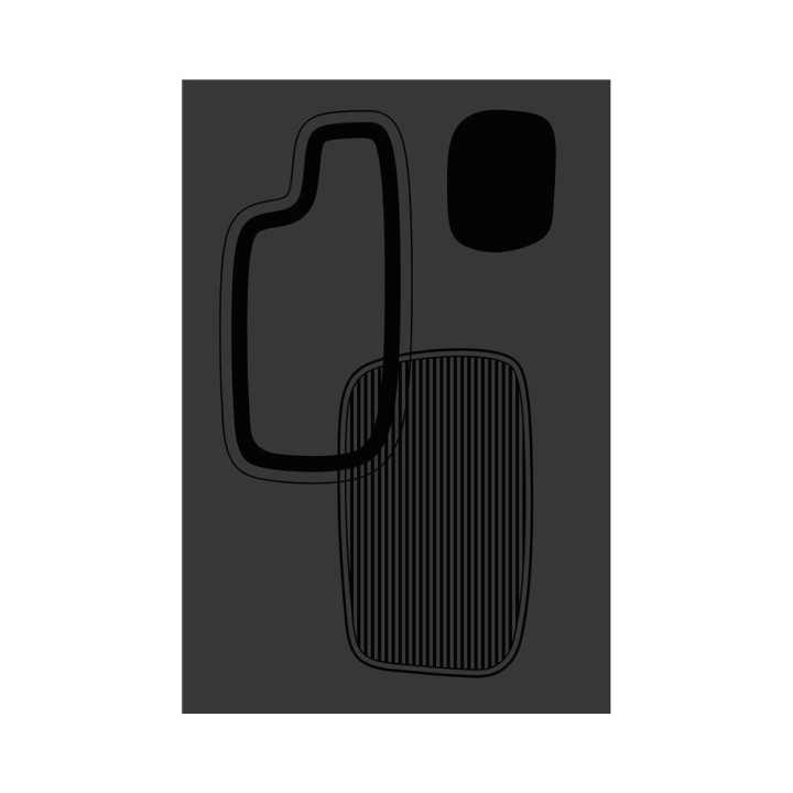 Protecció Mural Dixneuf EGGO 81x120 cm Negre Glaçat N3