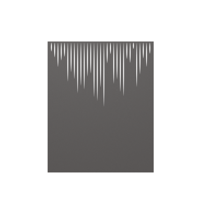 Protecció Mural Dixneuf Meteor Alta 81x100 cm Gris Sorra G7